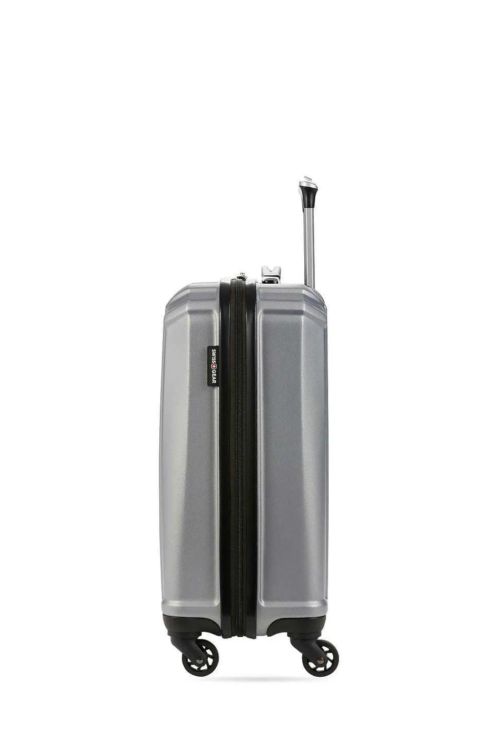 SWISSGEAR 3750 18" Carry On Hardside Spinner Luggage - Silver> Hardside