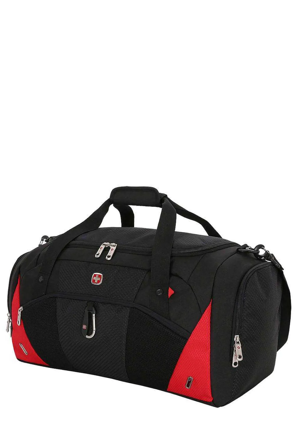 SWISSGEAR 1900 21" Duffel Bag - Black/Red> Luggage Under $100