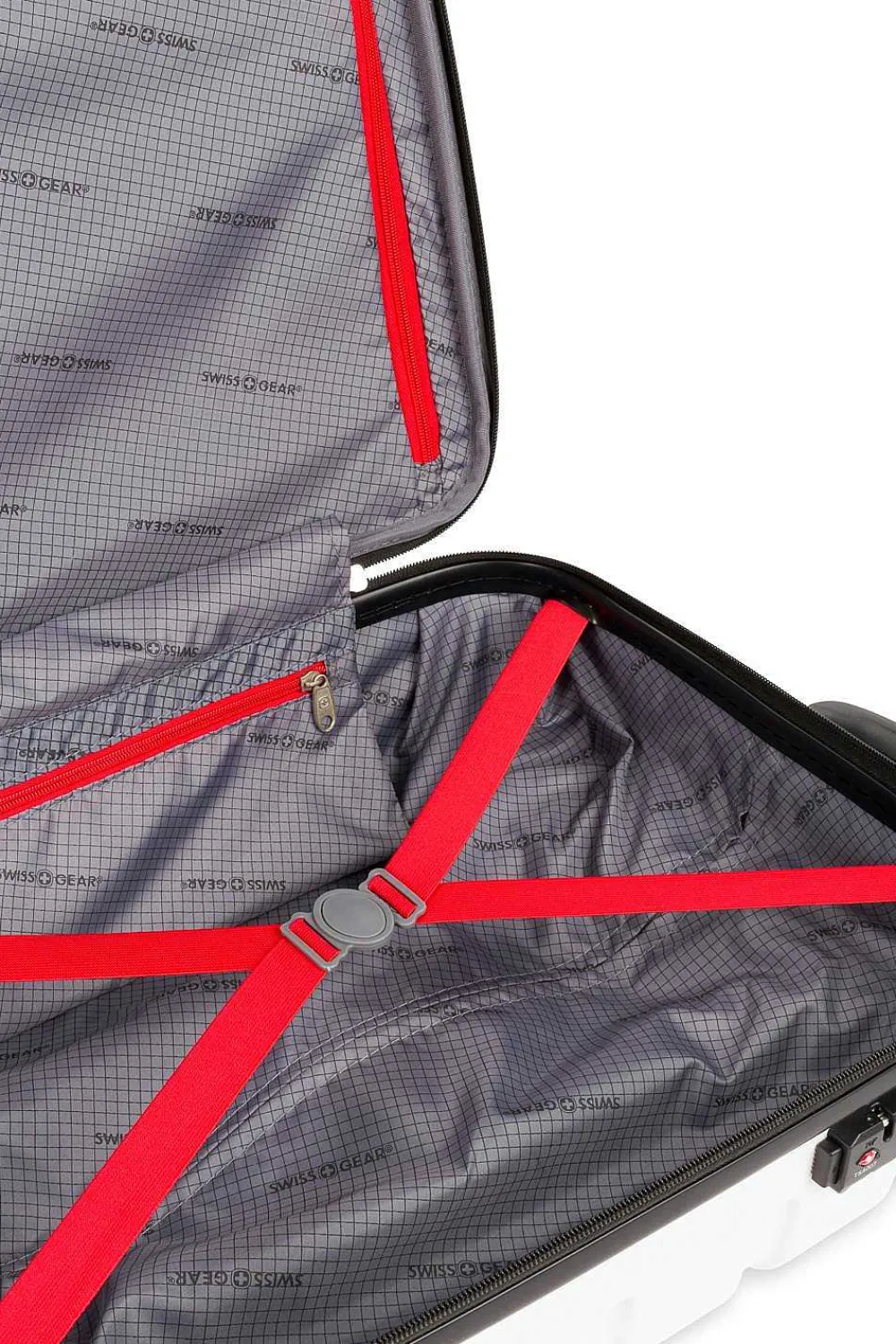 SWISSGEAR 7366 18" Expandable Carry On Hardside Spinner Luggage> Hardside