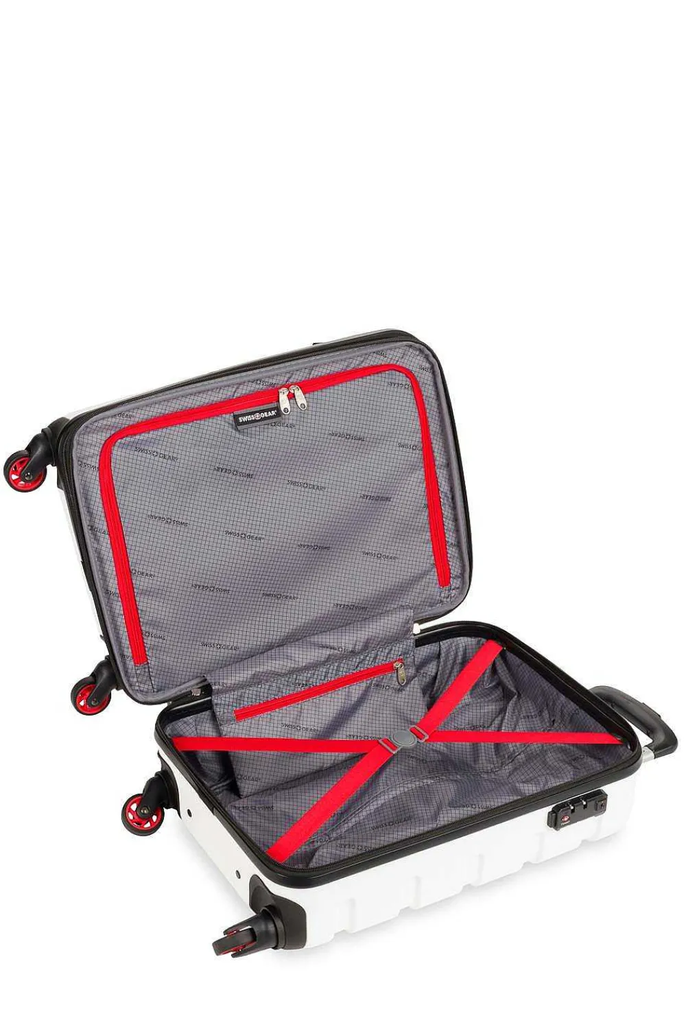 SWISSGEAR 7366 18" Expandable Carry On Hardside Spinner Luggage> Hardside
