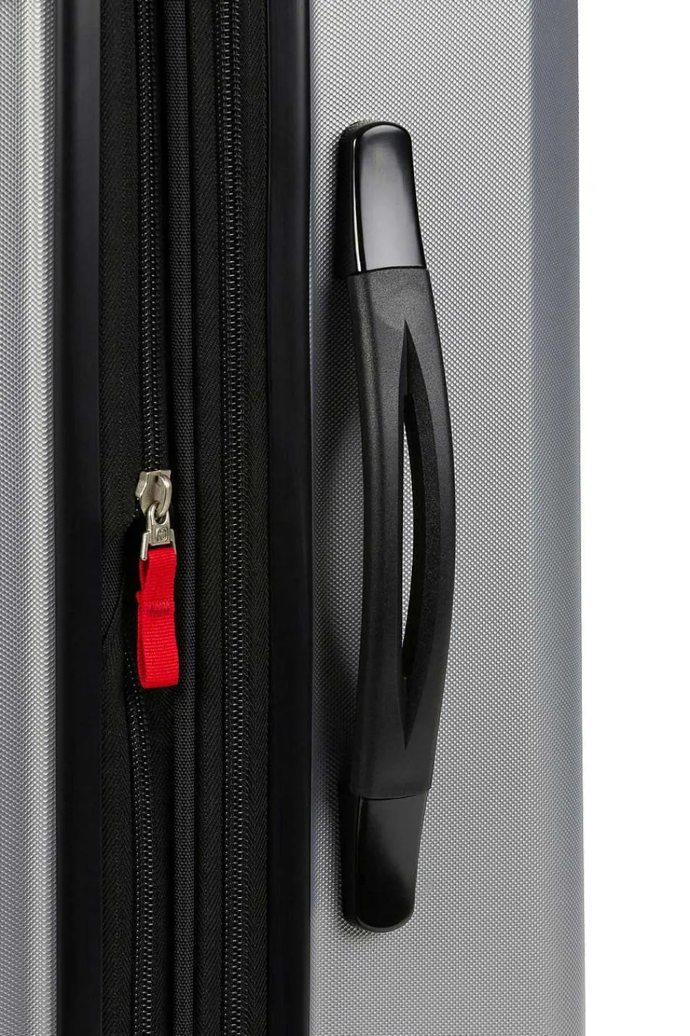 SWISSGEAR 3750 23" Expandable Hardside Spinner Luggage - Silver> Medium Checked