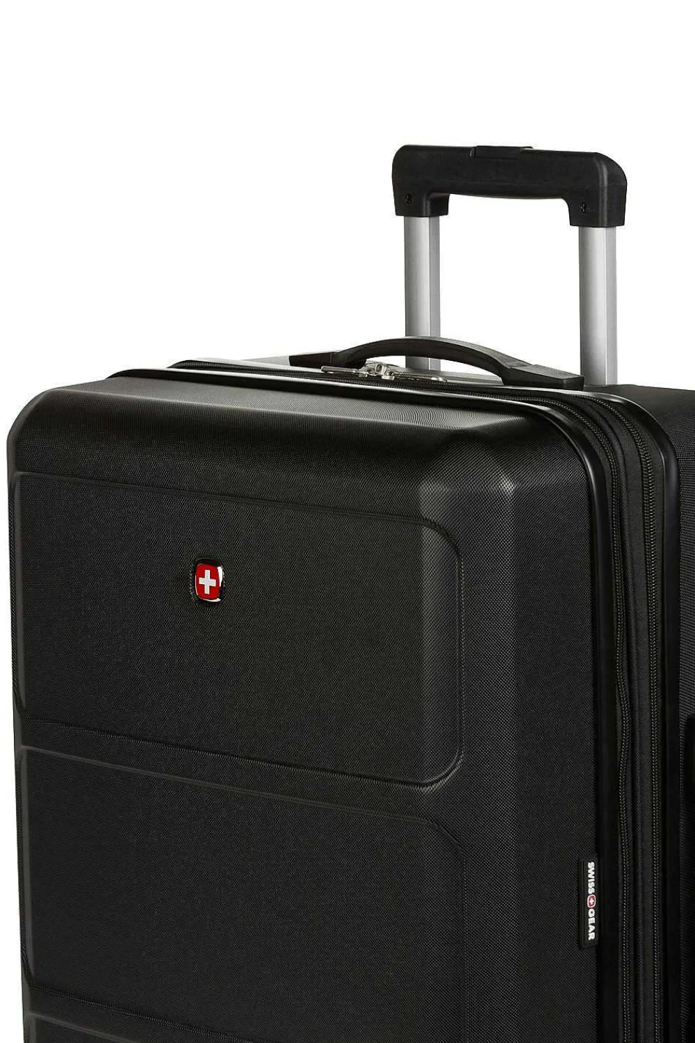 SWISSGEAR 8090 24" Expandable Hardside Spinner Luggage - Black> Hardside