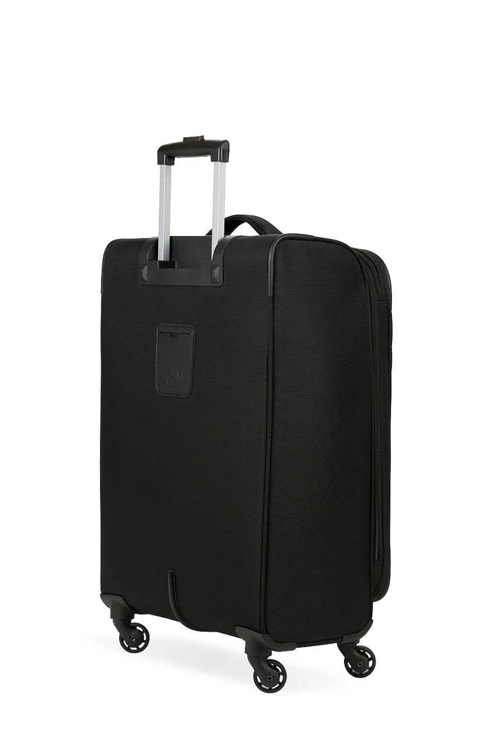 SWISSGEAR 4010 23" Expandable Spinner Luggage - Black> Medium Checked
