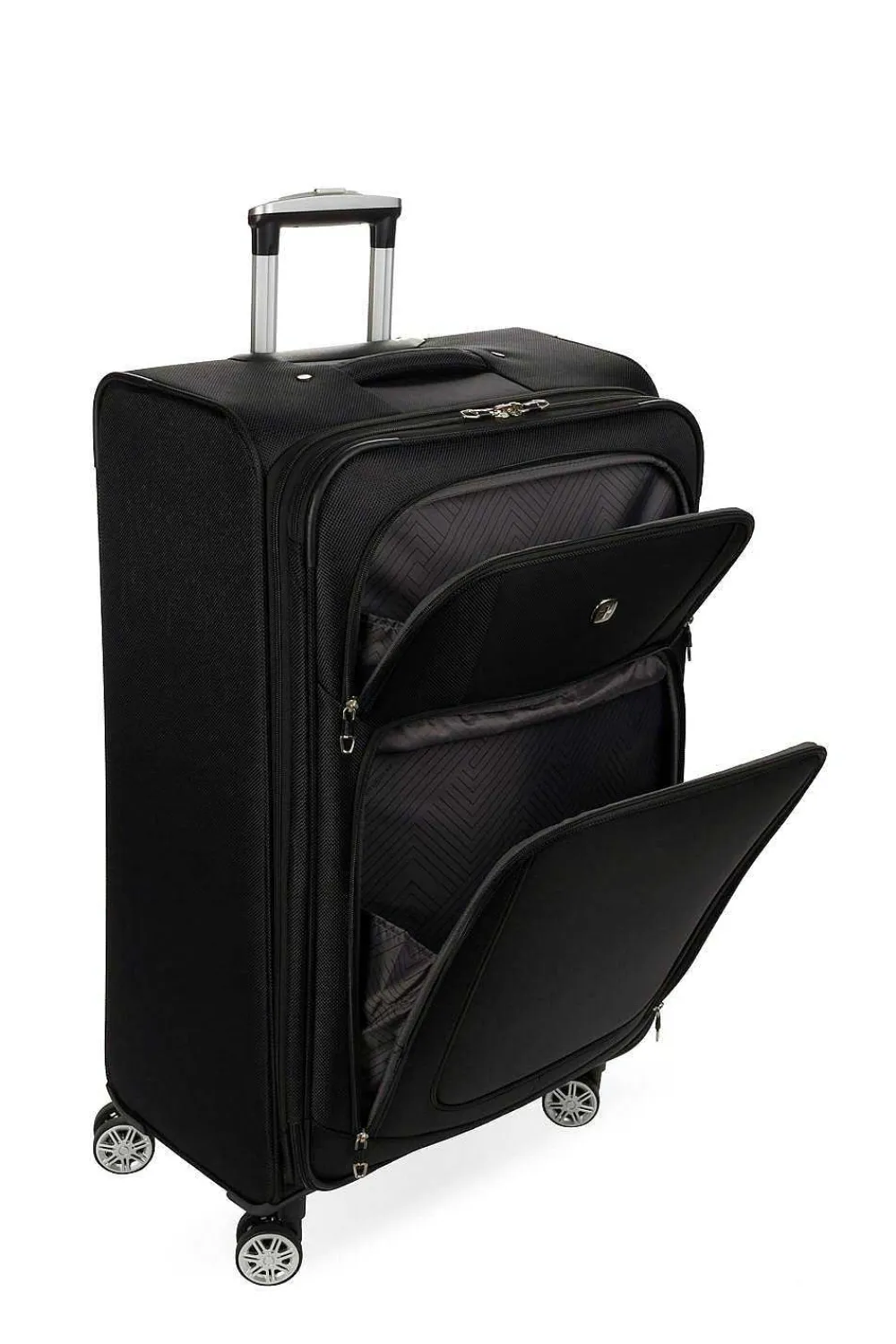 SWISSGEAR 7768 28" Expandable Spinner Luggage - Black> Softside