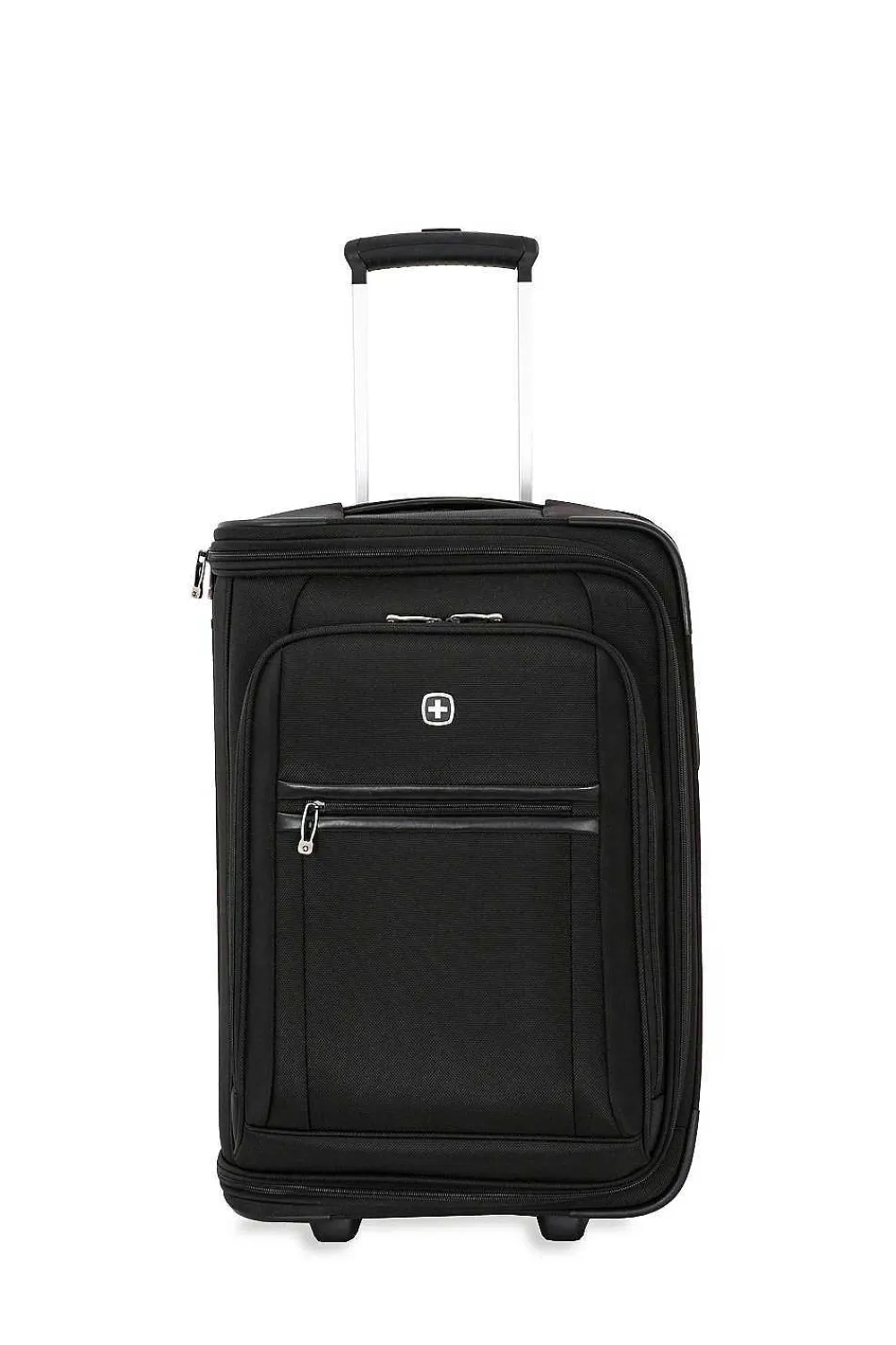 SWISSGEAR 6590 20" Garment Upright Carry On Wheeled Luggage - Black> Softside