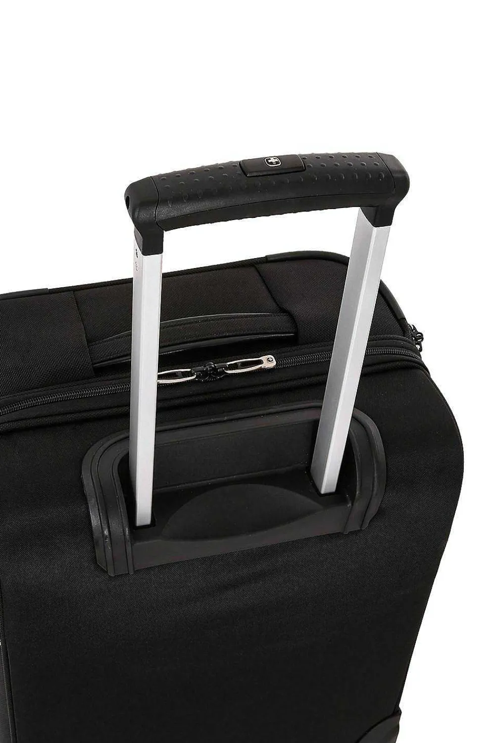 SWISSGEAR 6590 20" Garment Upright Carry On Wheeled Luggage - Black> Softside