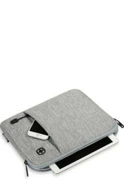 SWISSGEAR 2689 13 Inch Padded Laptop Sleeve - Light Gray Heather><noscript><img width=