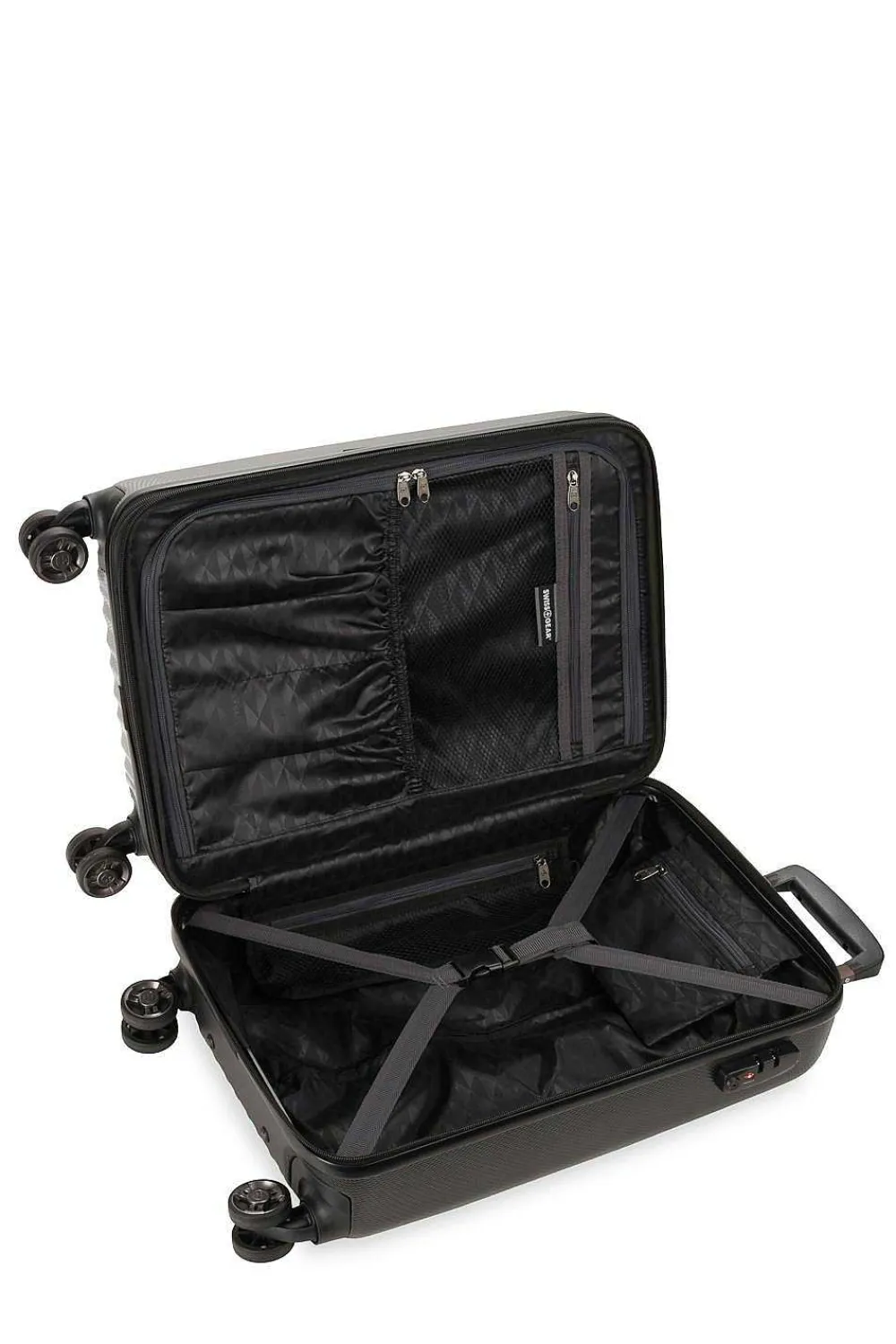SWISSGEAR 7272 19" Usb Energie Expandable Carry On Hardside Spinner Luggage> Carry-On