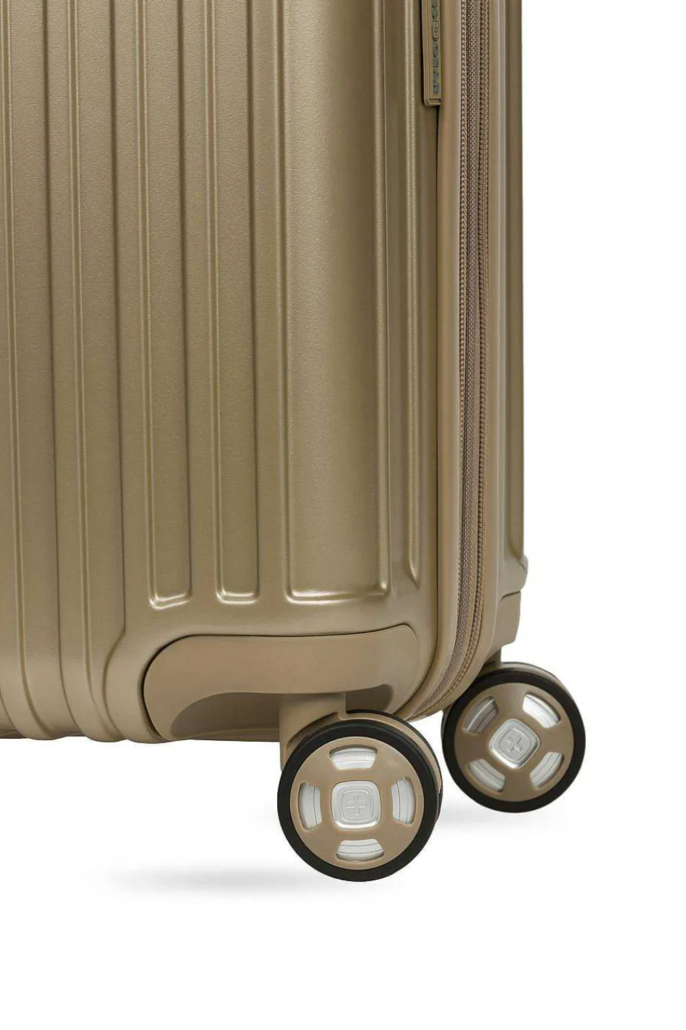 SWISSGEAR 7910 20" Usb Expandable Carry On Hardside Spinner Luggage - Golden Sand> Hardside