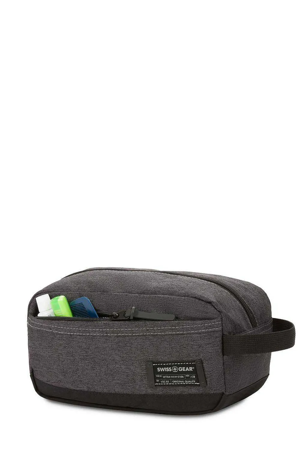 SWISSGEAR 2367 Dopp Kit - Heather Gray> Toiletry Kits