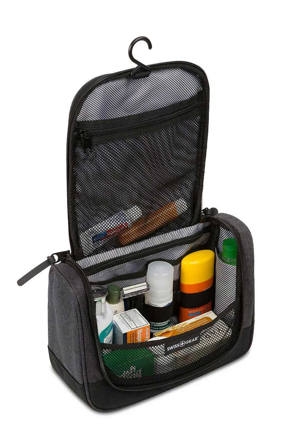 SWISSGEAR 2379 Dopp Kit - Heather Gray> Toiletry Kits