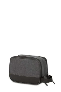 SWISSGEAR 2661 Dual Compartment Dopp Kit - Heather Gray><noscript><img width=