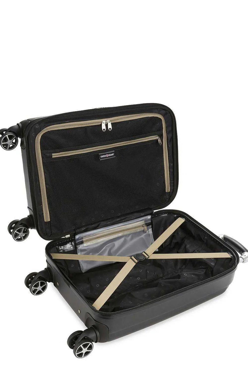 SWISSGEAR 7585 Expandable 19" Hardside Carry On Spinner Luggage> Hardside