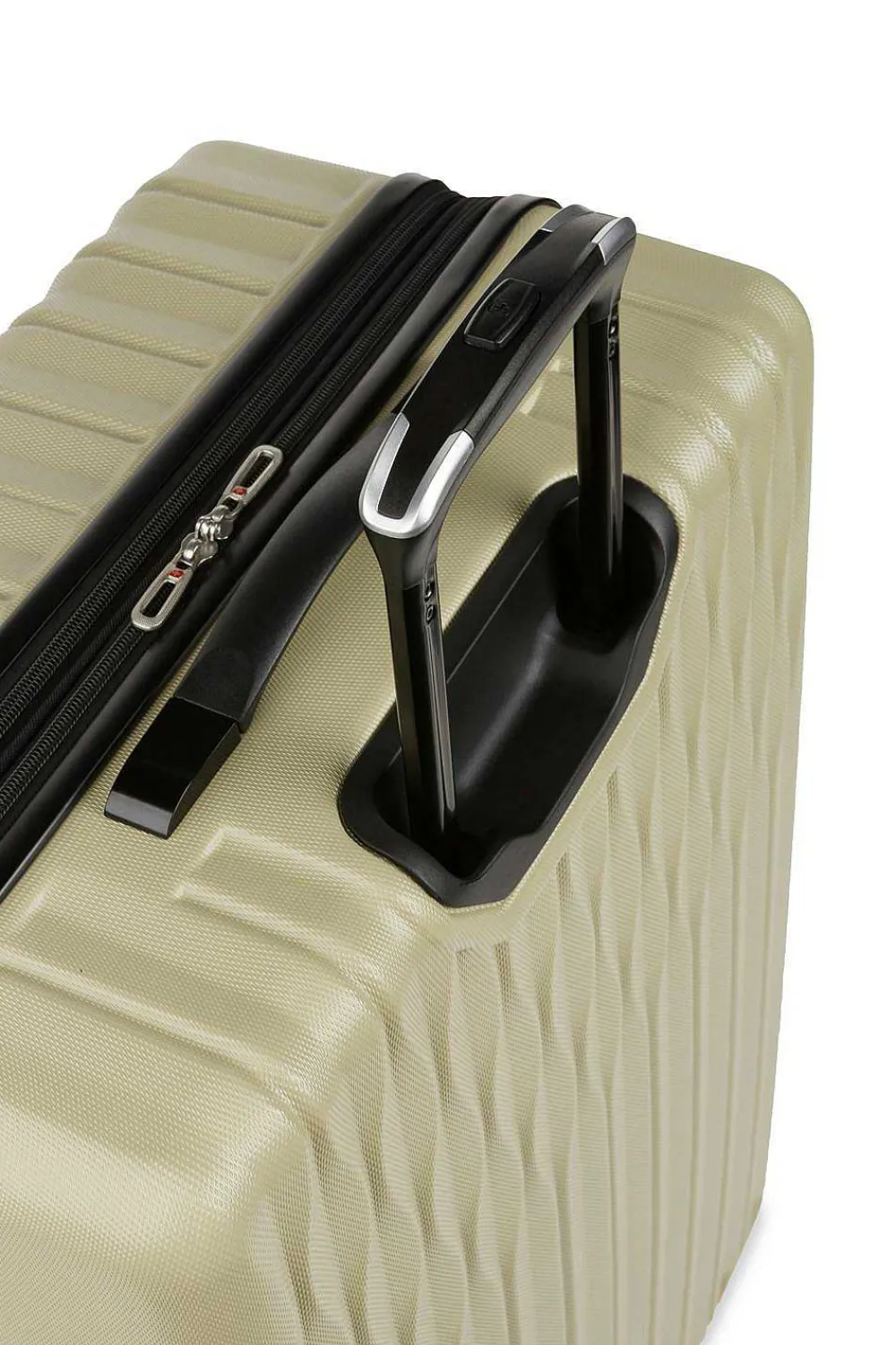 SWISSGEAR 8018 Expandable Hardside Spinner 3Pc Luggage Set - Light Sand> Hardside