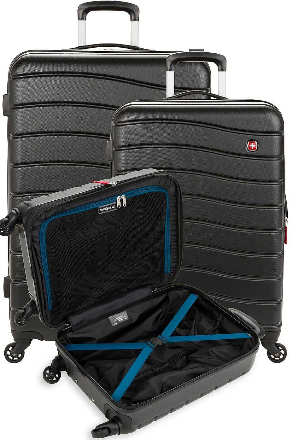 SWISSGEAR 7790 Expandable 3Pc Hardside Spinner Luggage Set> Hardside