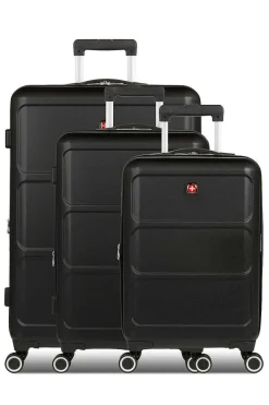 SWISSGEAR 8090 Expandable 3Pc Hardside Spinner Luggage Set><noscript><img width=