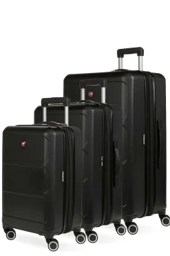 SWISSGEAR 8090 Expandable 3Pc Hardside Spinner Luggage Set><noscript><img width=