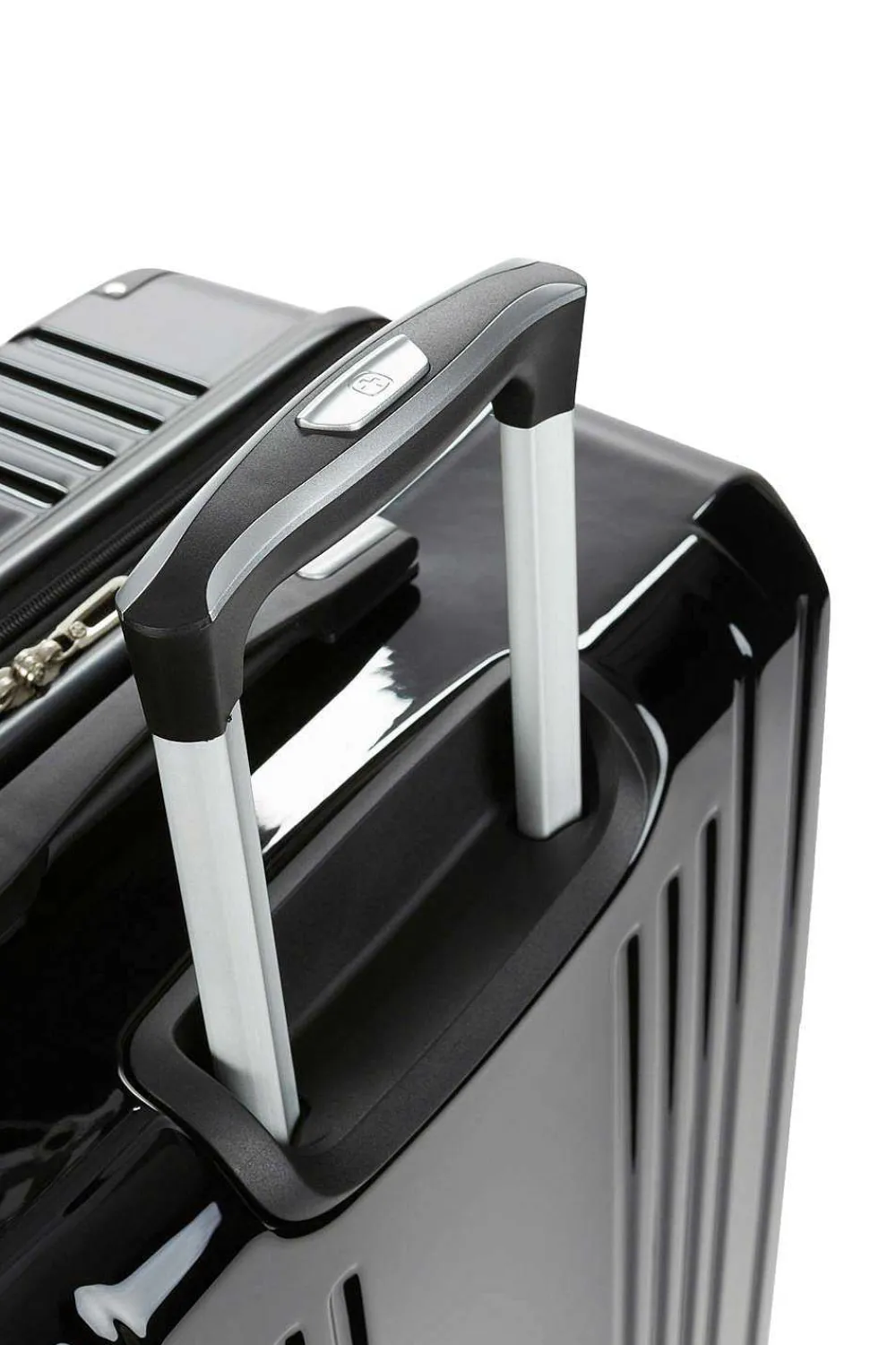 SWISSGEAR 7786 Expandable 2Pc Hardside Spinner Luggage Set - Black> Hardside