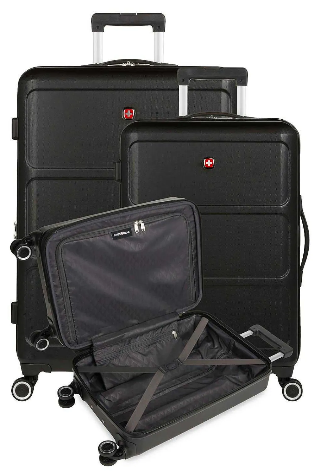 SWISSGEAR 8090 Expandable 3Pc Hardside Spinner Luggage Set> Hardside