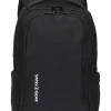 SWISSGEAR 3573 Laptop Backpack - Black/White Logo> School Backpacks