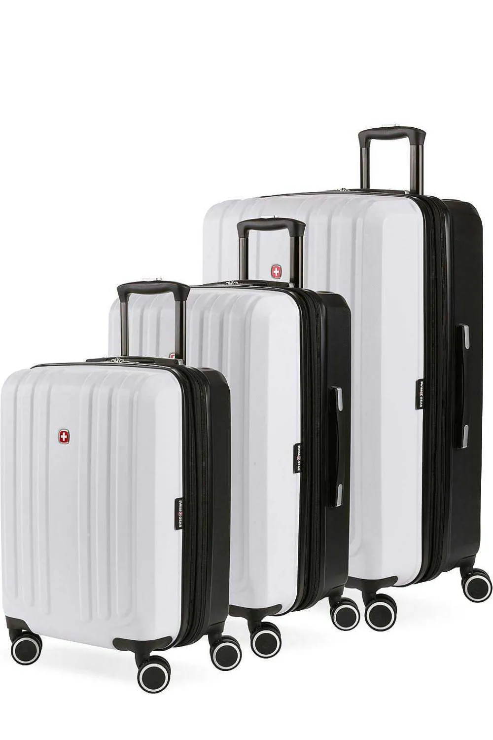 SWISSGEAR 8028 3Pc Expandable Hardside Spinner Luggage Set> Luggage Sets