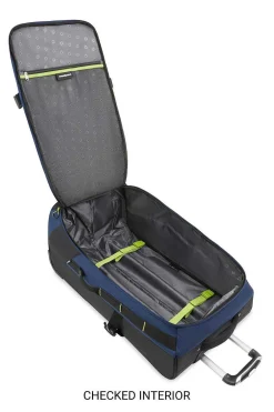 SWISSGEAR 6532 2Pc Rolling Duffel Bag Set - Blue/Green><noscript><img width=