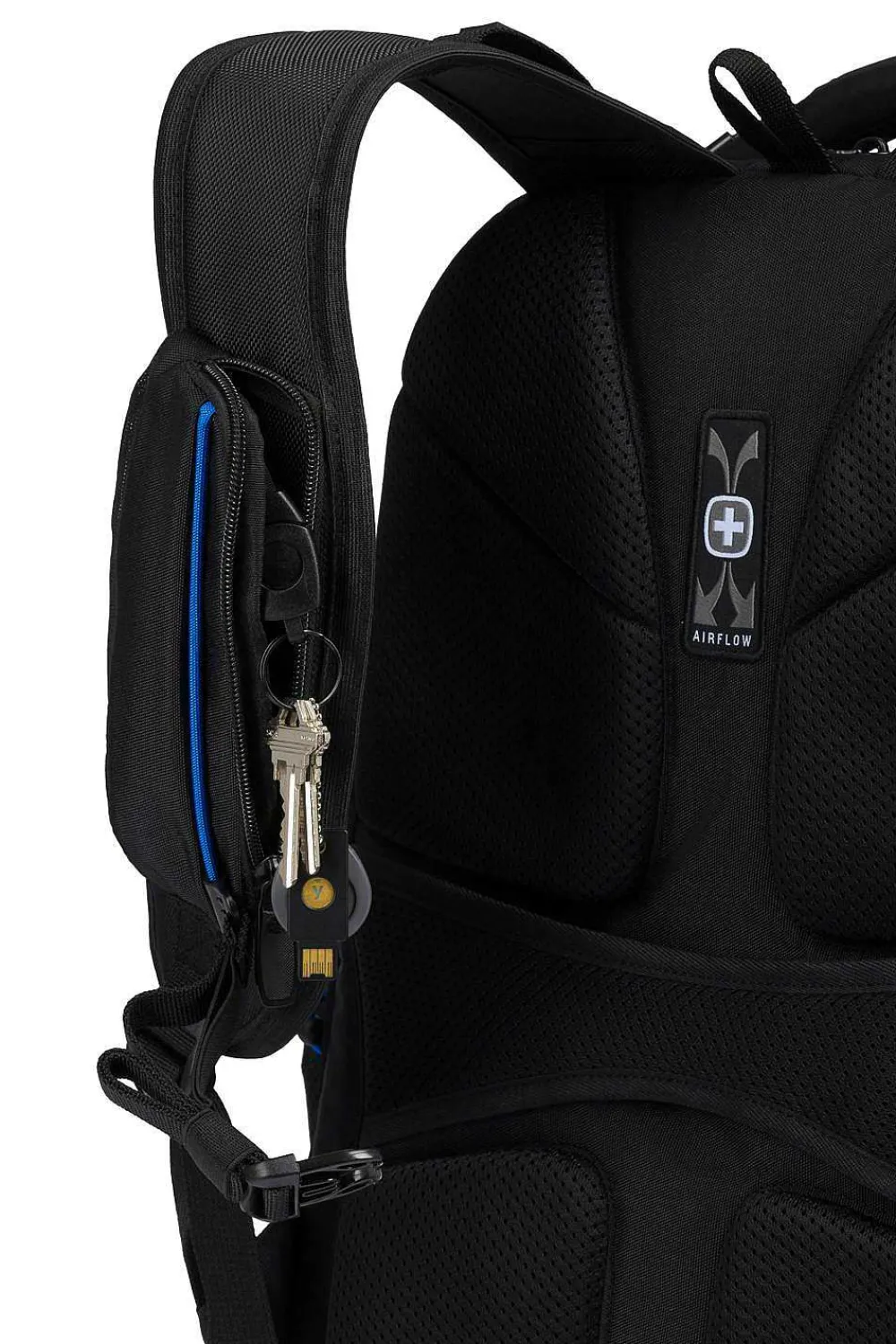 SWISSGEAR 2910 Usb Gaming Laptop Backpack - Black> Usb Power Ready Collection