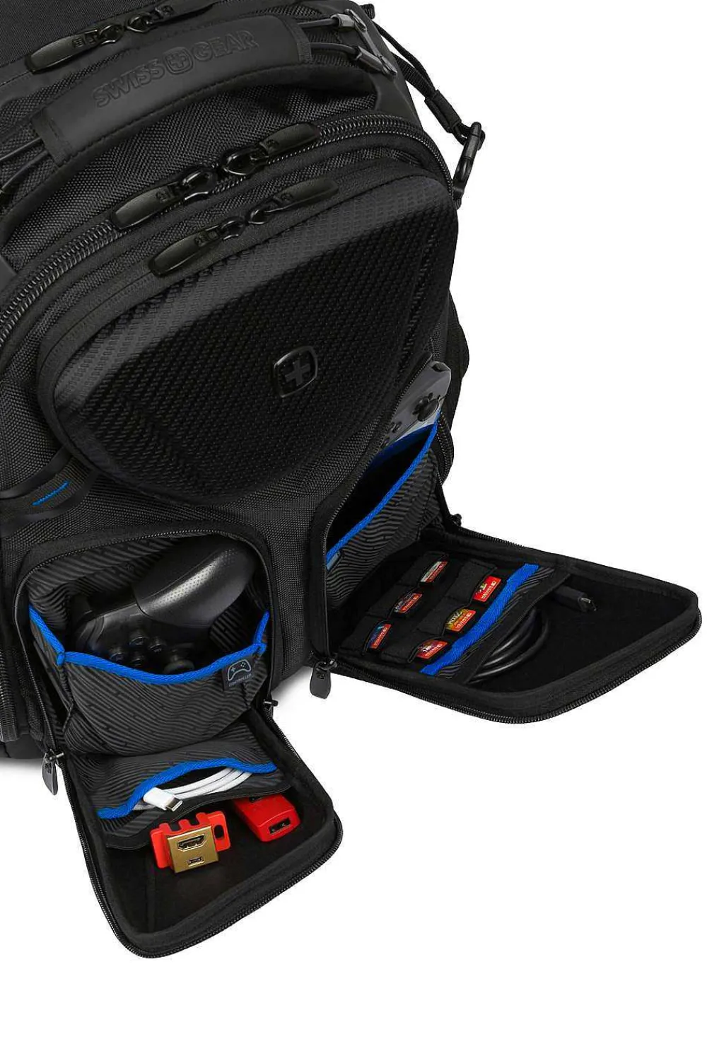 SWISSGEAR 2910 Usb Gaming Laptop Backpack - Black> Usb Power Ready Collection