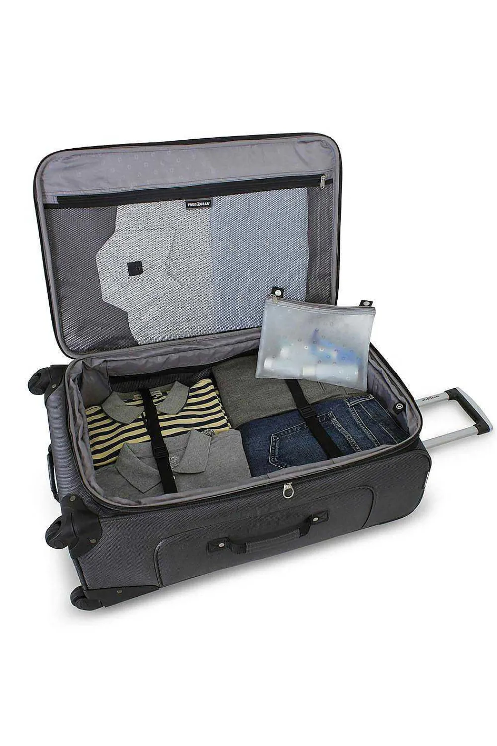 SWISSGEAR Sion 6283 28" Expandable Spinner Luggage> Large Checked