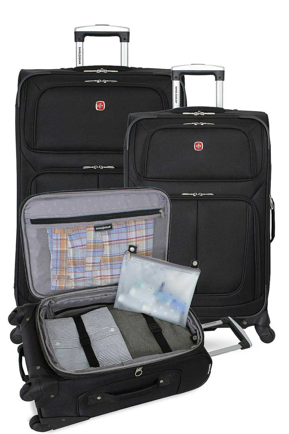SWISSGEAR Sion 6283 Expandable 3Pc Spinner Luggage Set> New Arrivals