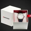 SWISSGEAR Wenger Attitude Watch - Stainless Steel With White Dial And Blue Silicone Strap> New Arrivals