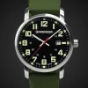 SWISSGEAR Wenger Avenue Watch - Stainless Steel With Black Dial And Green Silicone Strap> New Arrivals