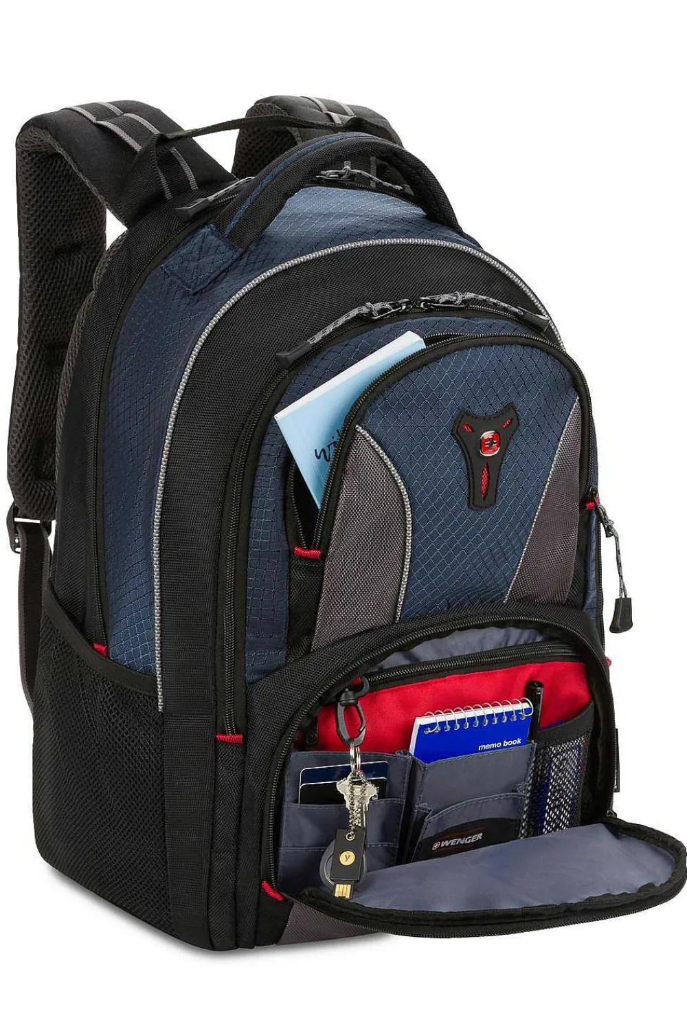 SWISSGEAR Wenger Cobalt 16 Inch Laptop Backpack - Blue Gray> Wenger Backpacks