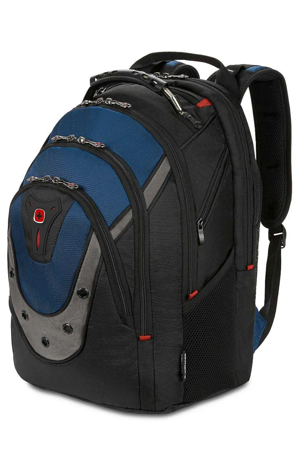 SWISSGEAR Wenger Ibex 17 Inch Laptop Backpack - Black/Gray/Blue> Wenger Backpacks