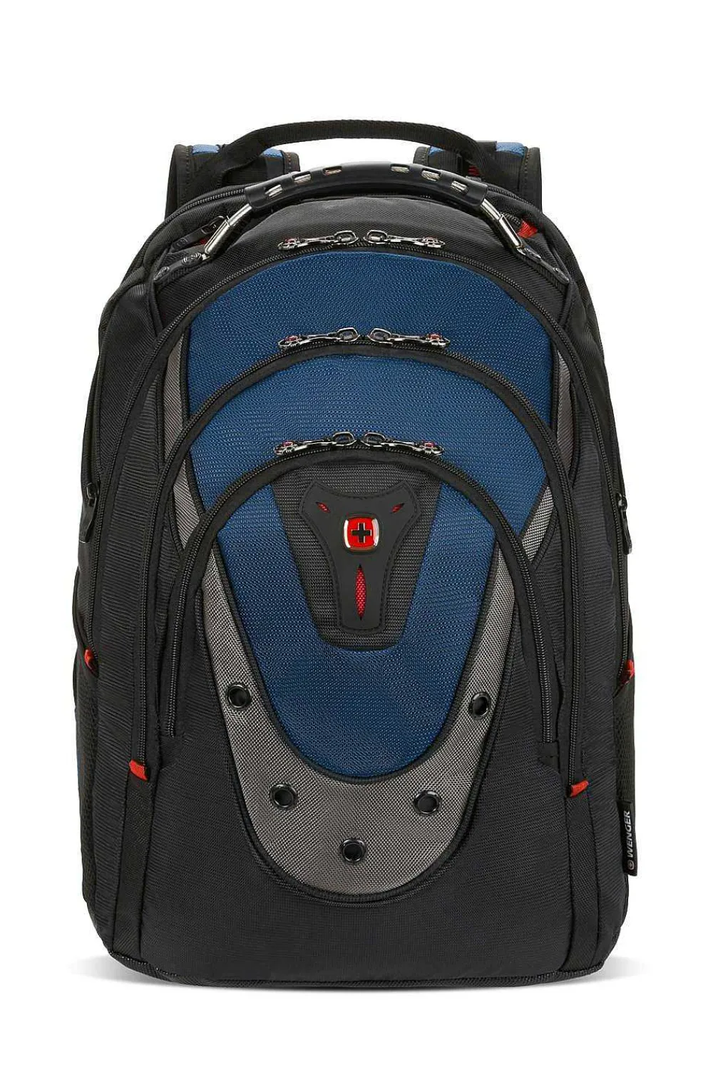 SWISSGEAR Wenger Ibex 17 Inch Laptop Backpack - Black/Gray/Blue> Wenger Backpacks