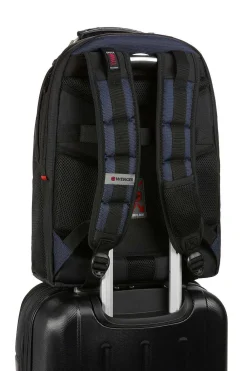 SWISSGEAR Wenger Ibex Pro 16 Inch Laptop Backpack - Black/Navy><noscript><img width=