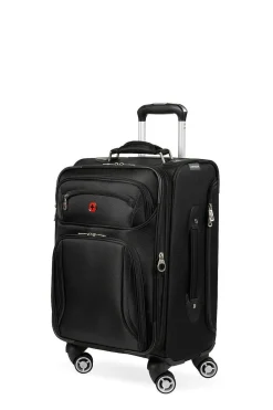 SWISSGEAR Wenger Identity Expandable Laptop Carry On Spinner Luggage - Black><noscript><img width=
