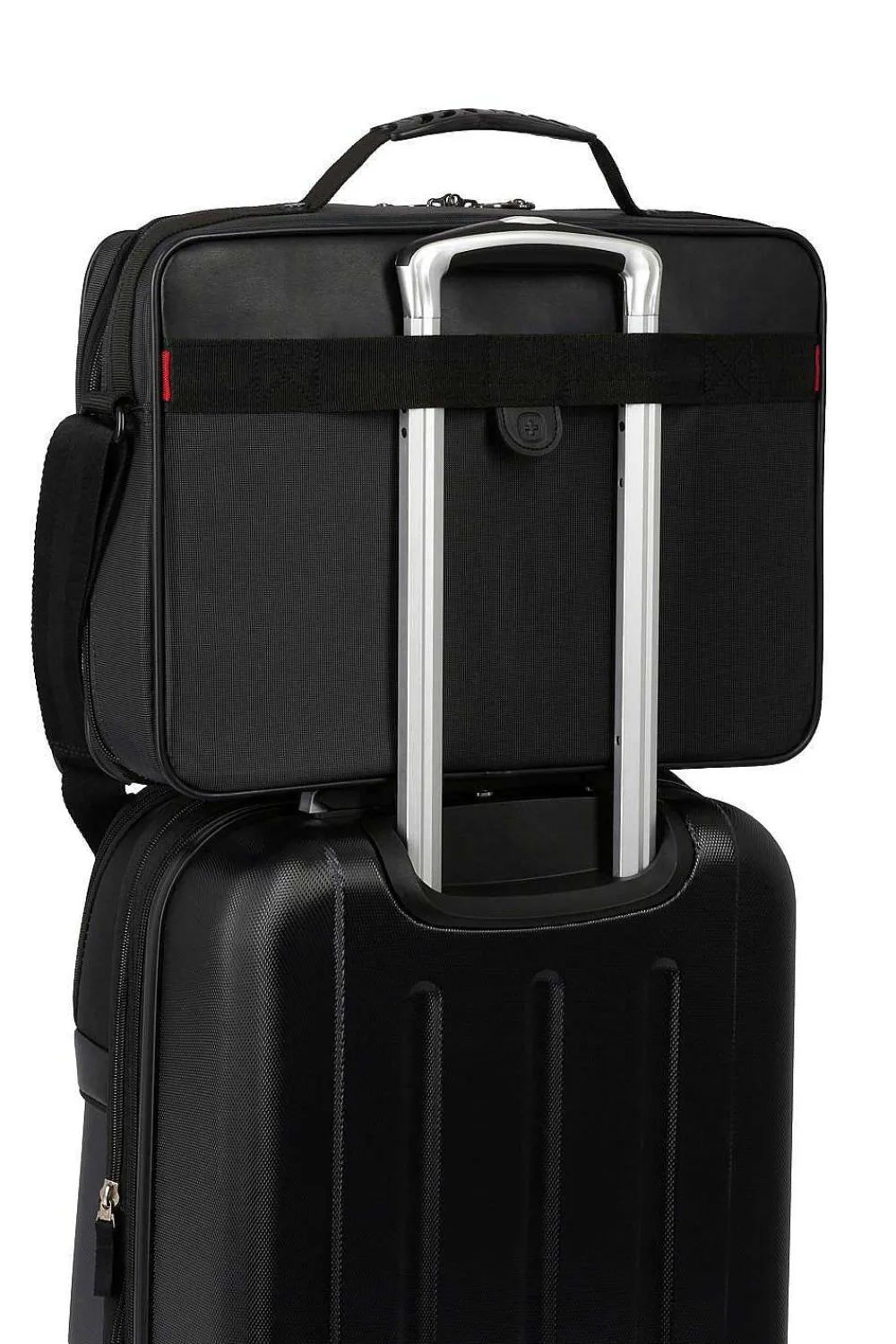 SWISSGEAR Wenger Insight 16 Inch Single Gusset Computer Case - Black> Business Cases