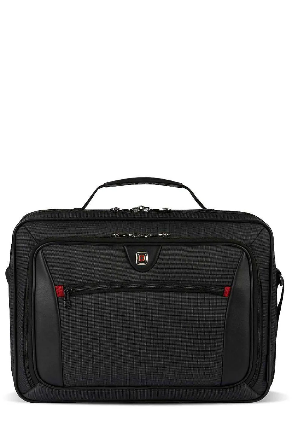 SWISSGEAR Wenger Insight 16 Inch Single Gusset Computer Case - Black> Business Cases
