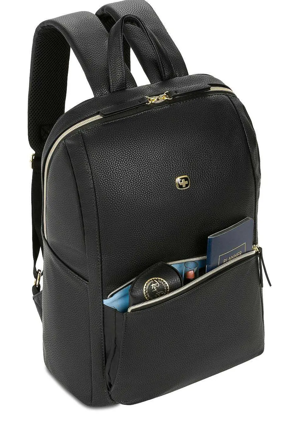 SWISSGEAR Wenger Leamarie Slim 14 Inch Laptop Backpack - Black> School Backpacks