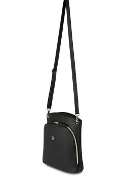 SWISSGEAR Wenger Leasophie Tablet Crossbody Bag - Black/Sky Blue><noscript><img width=