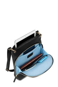 SWISSGEAR Wenger Leasophie Tablet Crossbody Bag - Black/Sky Blue><noscript><img width=