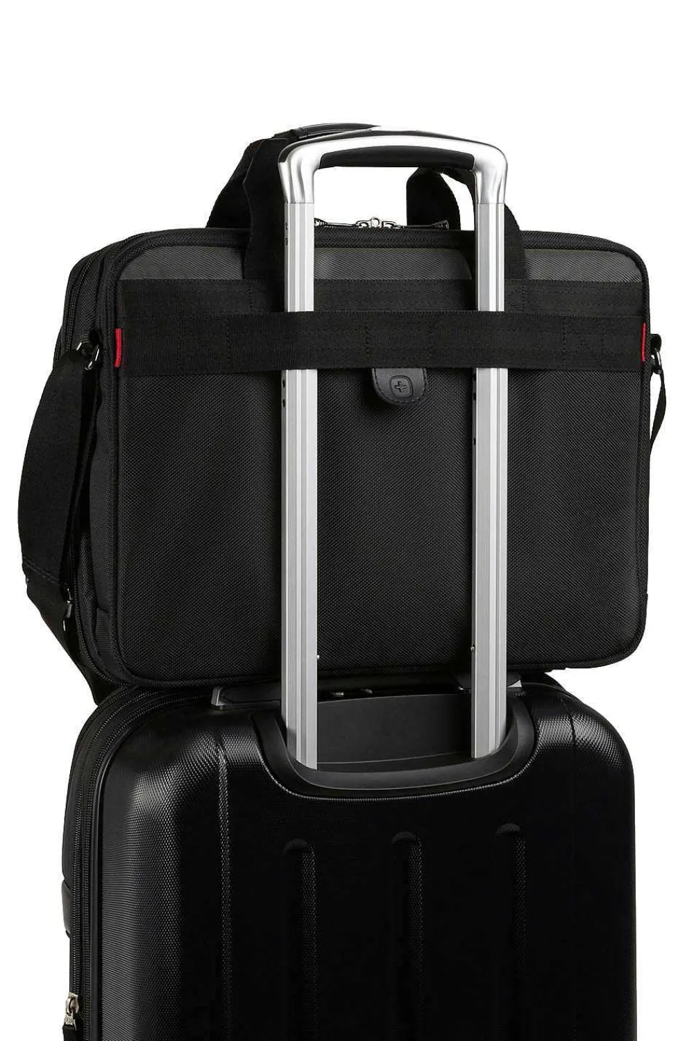 SWISSGEAR Wenger Legacy 16 Inch Double Gusset Computer Case - Black/Gray> Wenger Bags & Cases