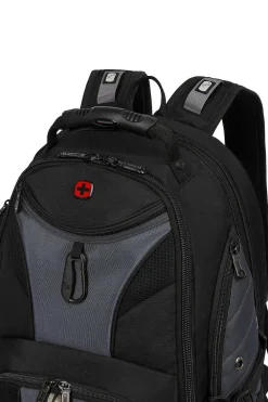 SWISSGEAR Wenger Legend Scansmart Laptop Backpack - Black/Gray><noscript><img width=