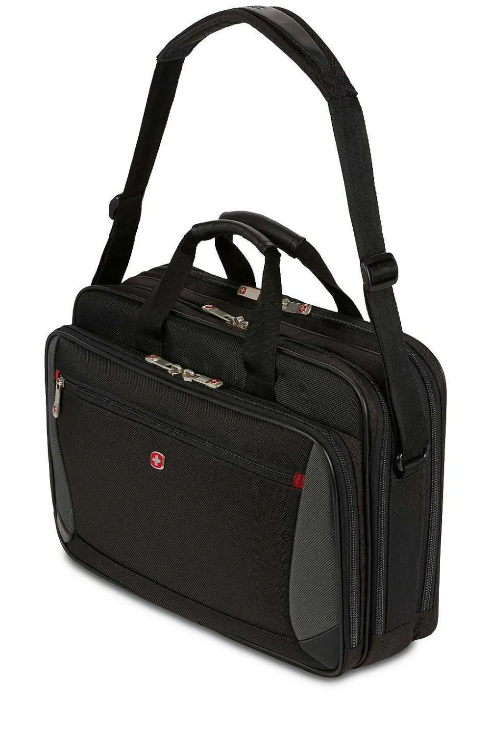 SWISSGEAR Wenger Mainframe 16 Inch Laptop Briefcase - Black> Business Cases
