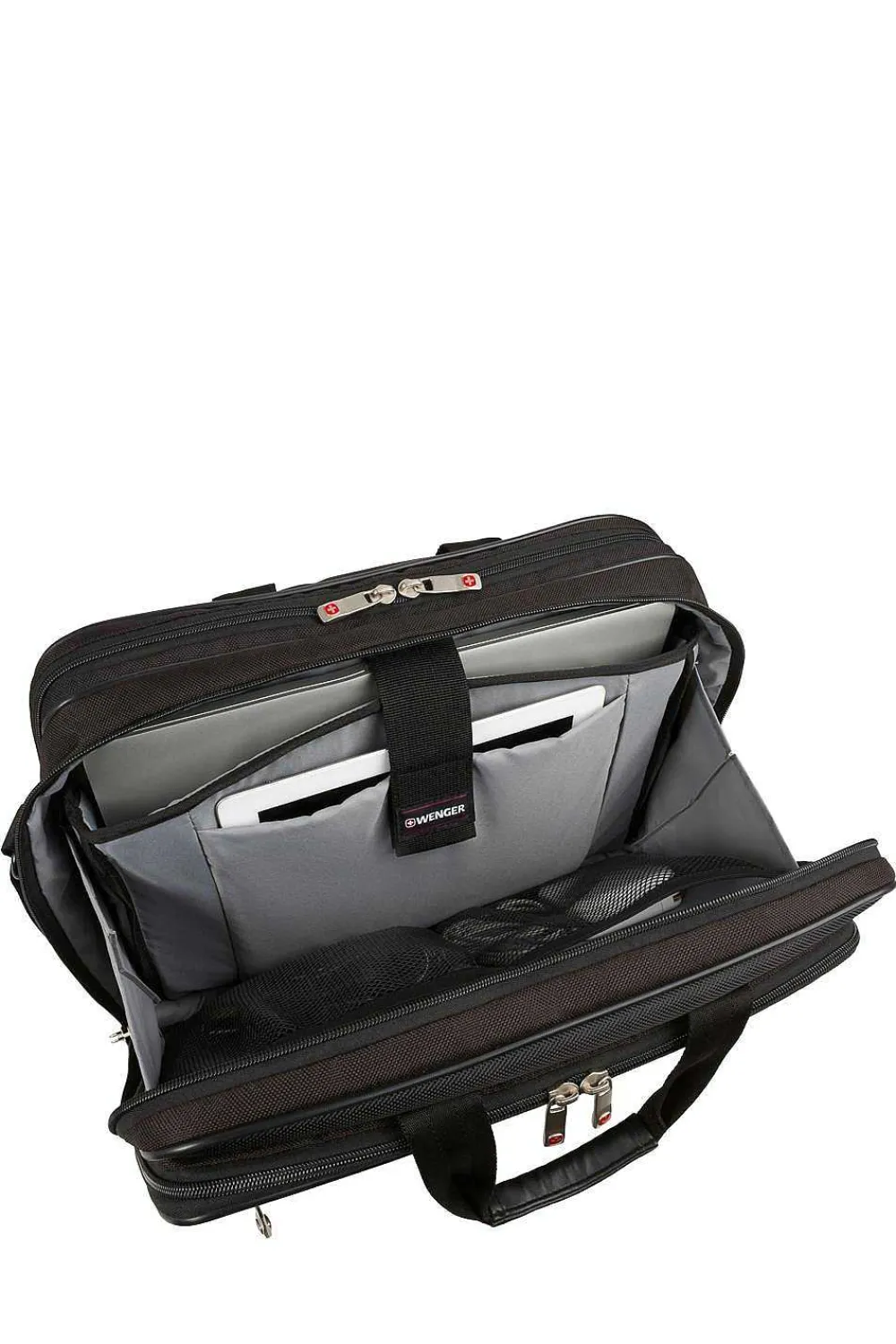 SWISSGEAR Wenger Mainframe 16 Inch Laptop Briefcase - Black> Business Cases