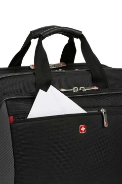 SWISSGEAR Wenger Mainframe 16 Inch Laptop Briefcase - Black><noscript><img width=