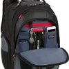 SWISSGEAR Wenger Pegasus 17 Inch Laptop Backpack - Black/Blue> Laptop Friendly