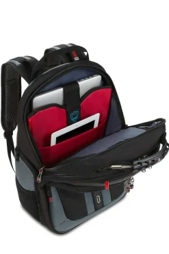 SWISSGEAR Wenger Pegasus 17 Inch Laptop Backpack - Black/Blue><noscript><img width=