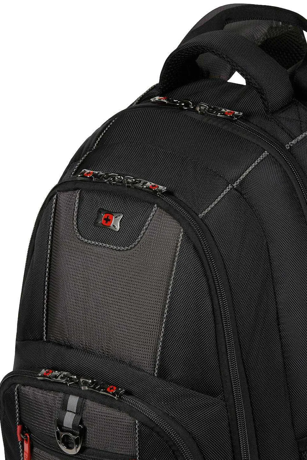 SWISSGEAR Wenger Pillar 16 Inch Laptop Backpack - Black/Gray> Wenger Backpacks
